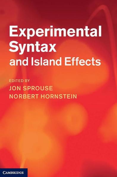 Experimental Syntax and Island Effects