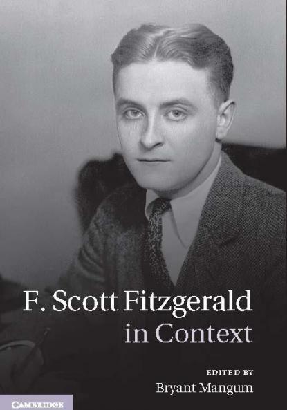 F. Scott Fitzgerald in Context