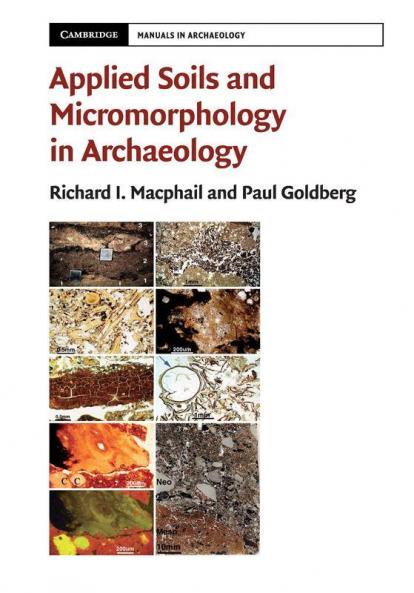 Applied Soils and Micromorphology in             Archaeology