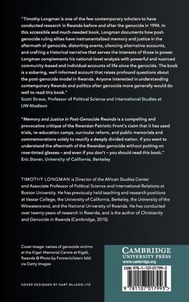 Memory and Justice in Post-Genocide Rwanda