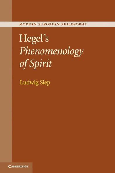 Hegel's Phenomenology of Spirit