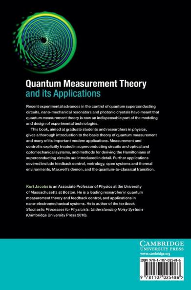 Quantum Measurement Theory and its Applications