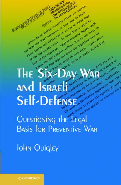 The Six-Day War and Israeli Self-Defense