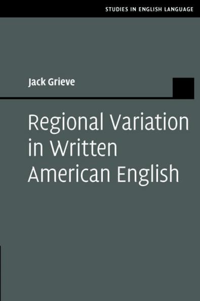 Regional Variation in Written American English