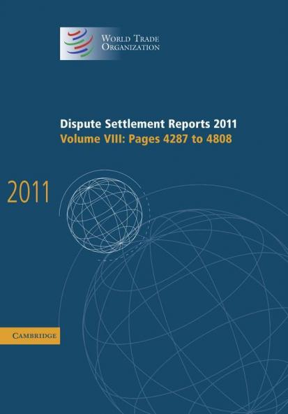 Dispute Settlement Reports 2011