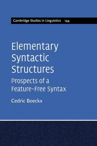 Elementary Syntactic Structures