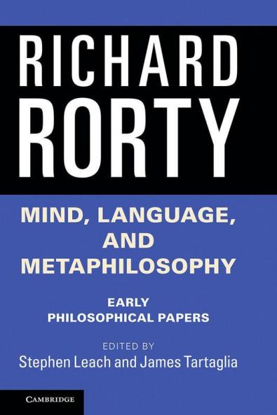 Mind Language and Metaphilosophy