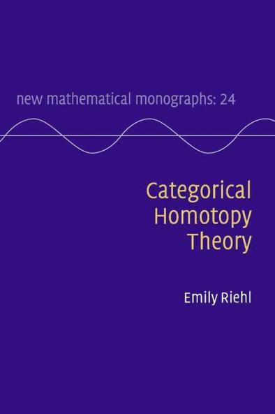 Categorical Homotopy Theory