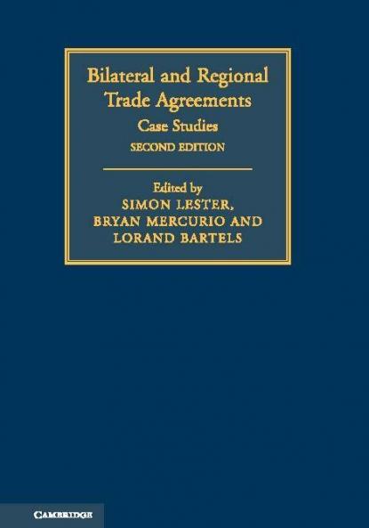 Bilateral and Regional Trade Agreements