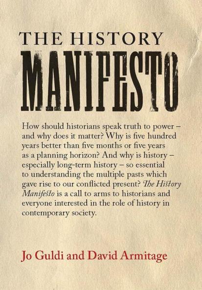 The History Manifesto