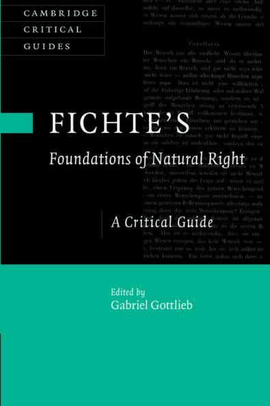 Fichte's Foundations of Natural Right