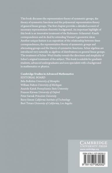 Representation Theory