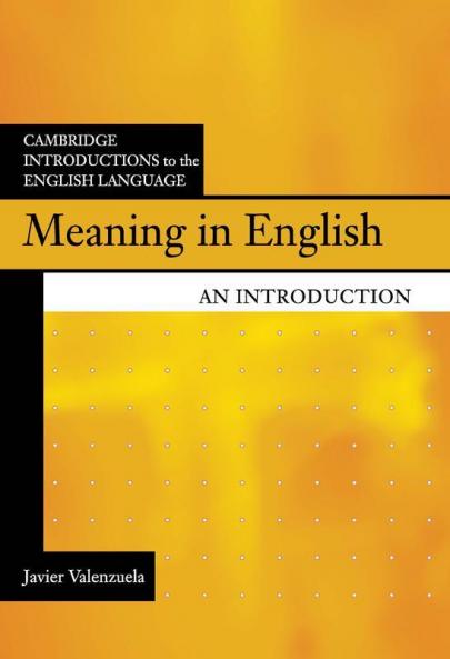 Meaning in English
