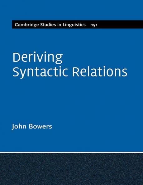 Deriving Syntactic Relations