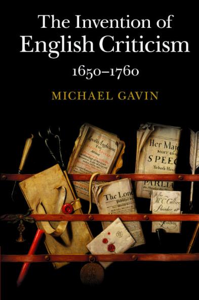 The Invention of English Criticism