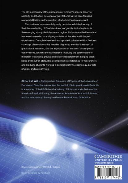 Theory and Experiment in Gravitational Physics