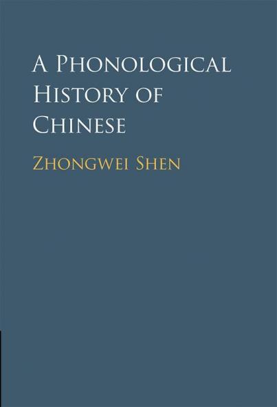 A Phonological History of Chinese