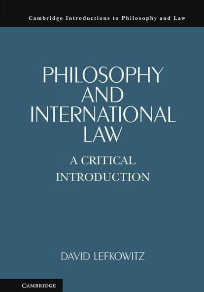 Philosophy and International Law