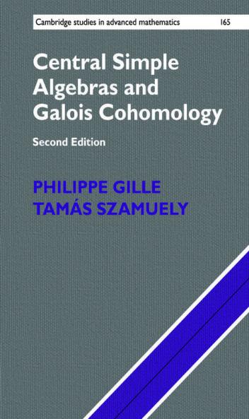 Central Simple Algebras and Galois Cohomology