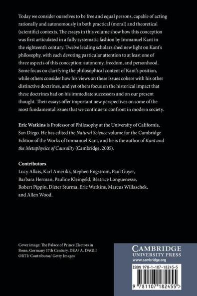 Kant on Persons and Agency