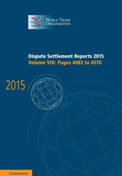 Dispute Settlement Reports 2015