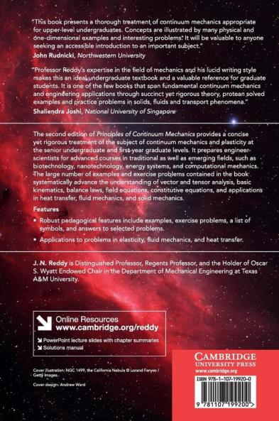 Principles of Continuum Mechanics