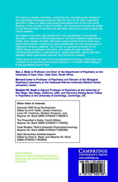 Essential Evidence-Based Psychopharmacology