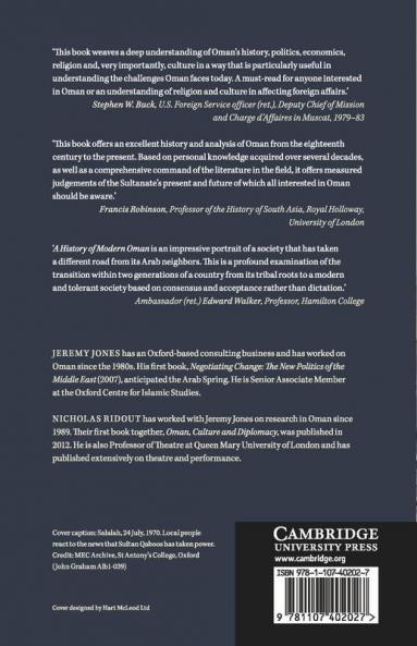 A History of Modern Oman