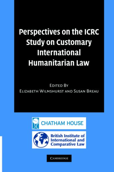 Perspectives on the Icrc Study on Customary International Humanitarian Law