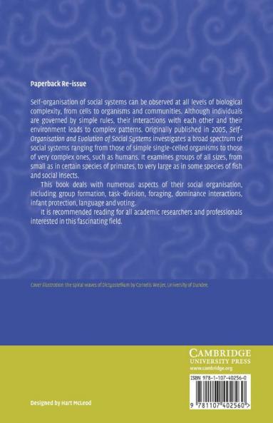 Self-Organisation and Evolution of Biological and Social Systems