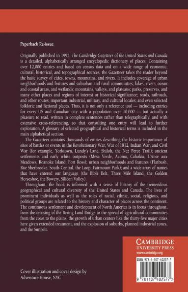 The Cambridge Gazetteer of the USA and Canada
