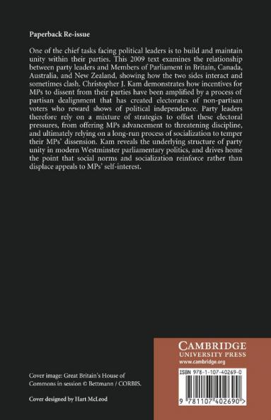 Party Discipline and Parliamentary Politics