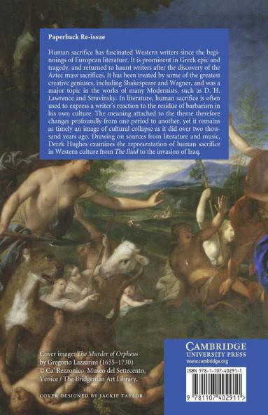 Culture and Sacrifice