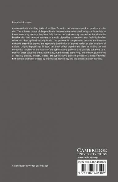 The Law and Economics of Cybersecurity