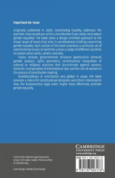 Constituting Equality