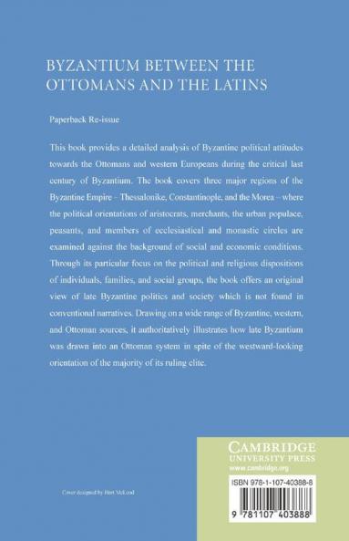 Byzantium Between the Ottomans and the Latins