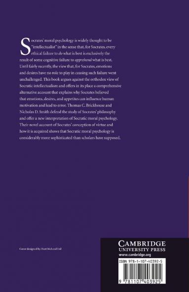 Socratic Moral Psychology