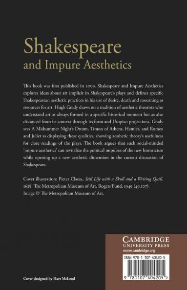 Shakespeare and Impure Aesthetics