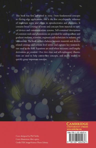 Cambridge Illustrated Handbook of Optoelectronics and Photonics