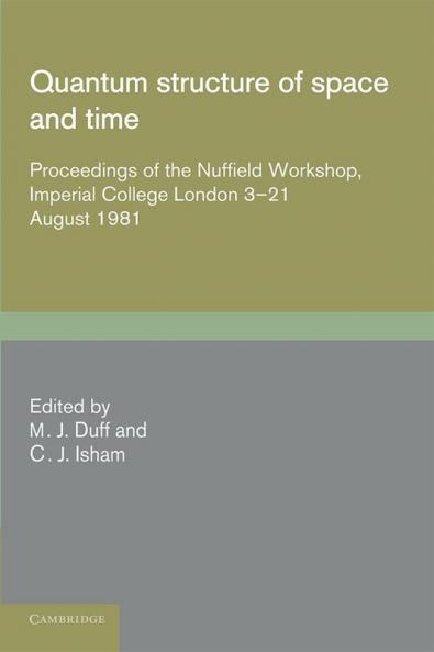 Quantum Structure of Space and Time