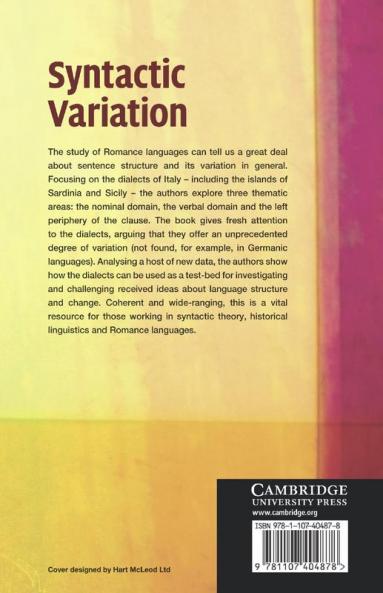 Syntactic Variation