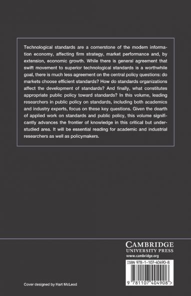 Standards and Public Policy