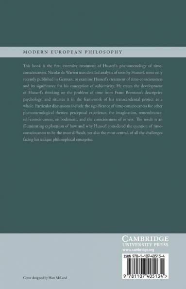 Husserl and the Promise of Time