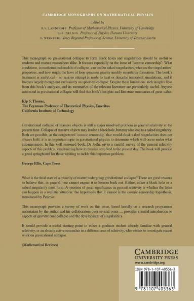 Gravitational Collapse and Spacetime Singularities