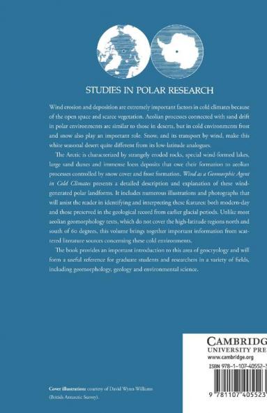 Wind as a Geomorphic Agent in Cold Climates