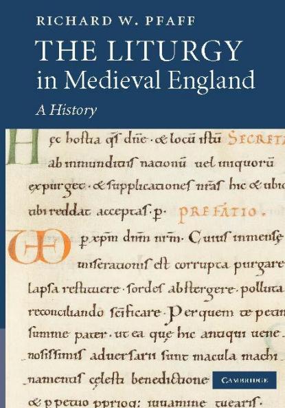 The Liturgy in Medieval England