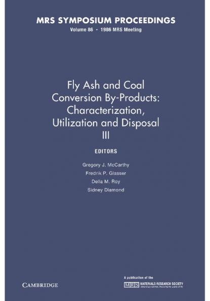 Fly Ash and Coal Conversion By-Products