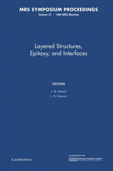 Layered Structures Epitaxy and Interfaces