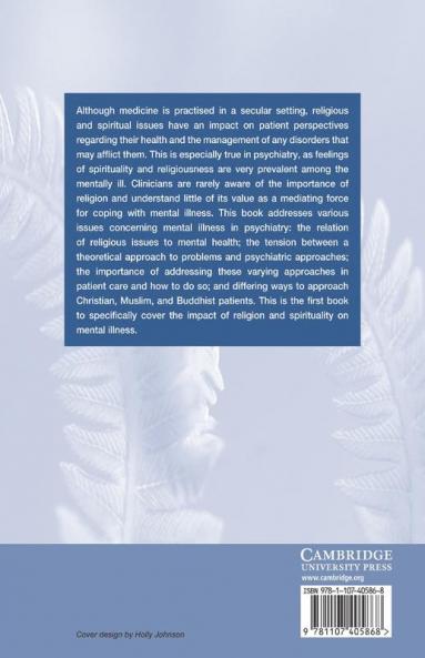 Religion and Spirituality in Psychiatry