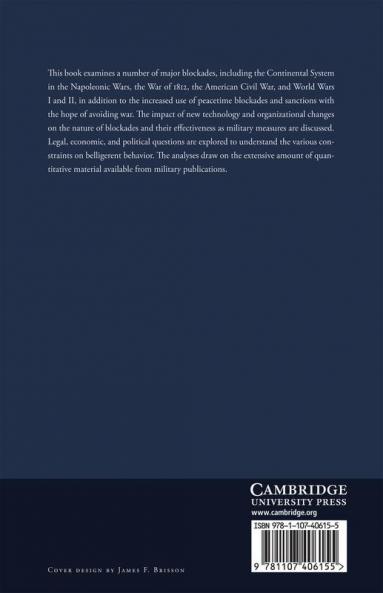 Naval Blockades in Peace and War